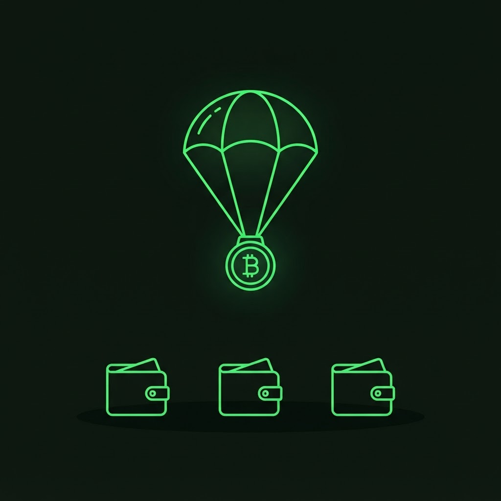 Airdrop illustration